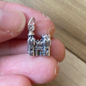Jame Avery Rare Retired Sandcastle Charm Sterling Silver